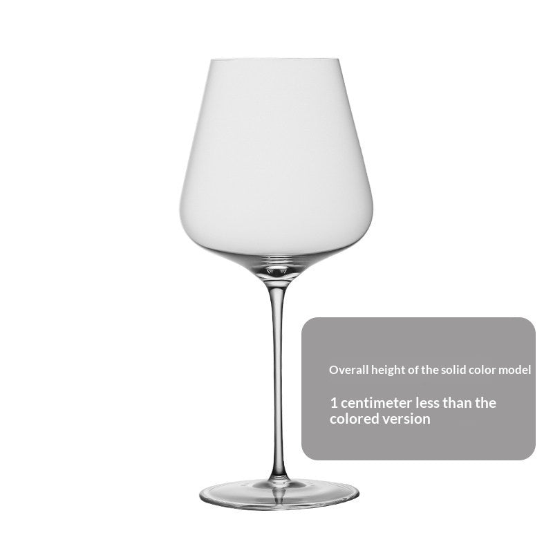 Crystal Large Bellied Stemmed Glass Goblet