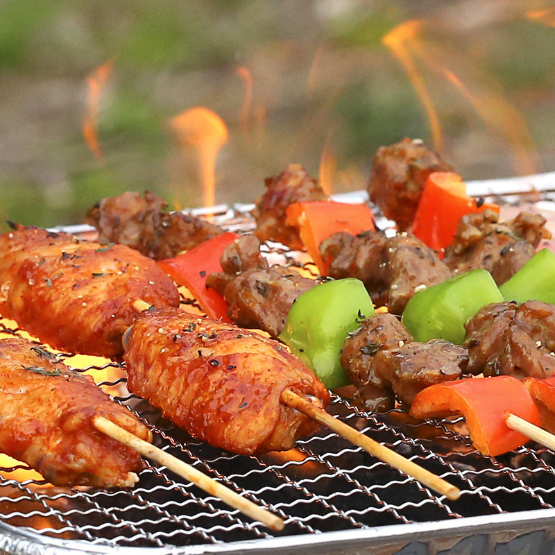 Portable Charcoal BBQ Grill Outdoor Cooking Stove