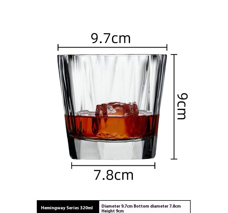 Lead Free Crystal Tumbler Glass Set