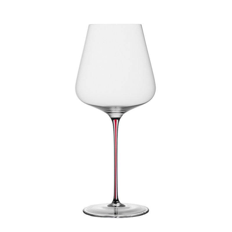 Crystal Large Bellied Stemmed Glass Goblet
