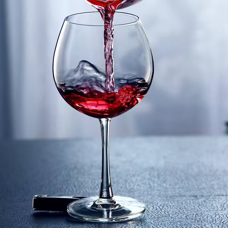Crystal Stemmed Glass Goblet