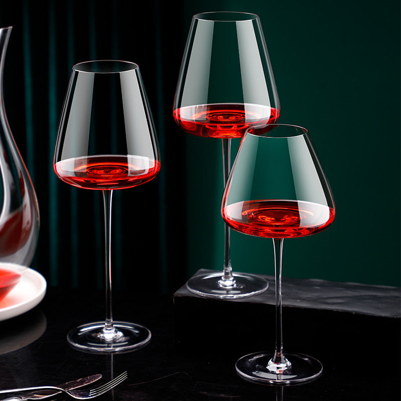 Crystal Red Wine Goblet Glass Elegant Wine Glass