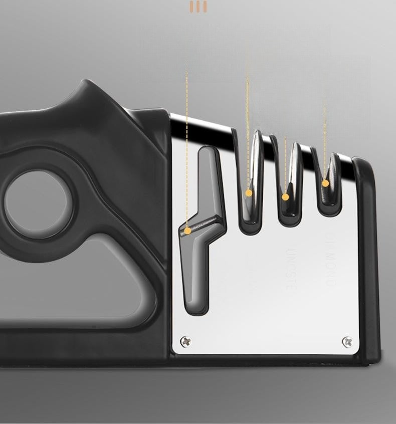 4 In 1 Kitchen Knife Sharpener Fixed Angle Tool