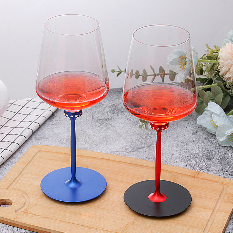 Creative Dancing Crystal Stemmed Glass Goblet