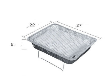 Portable Charcoal BBQ Grill Outdoor Cooking Stove