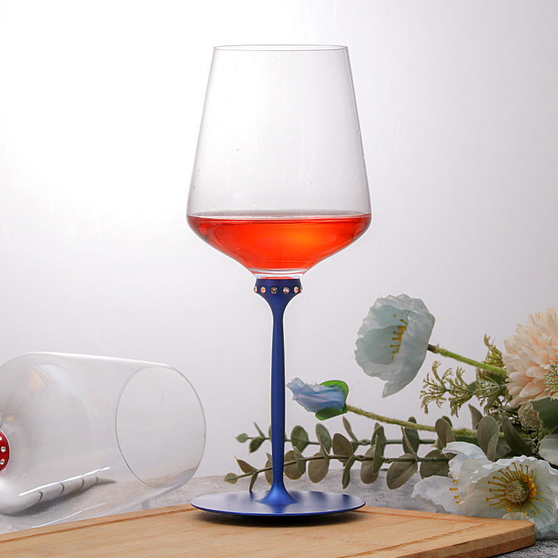 Creative Dancing Crystal Stemmed Glass Goblet