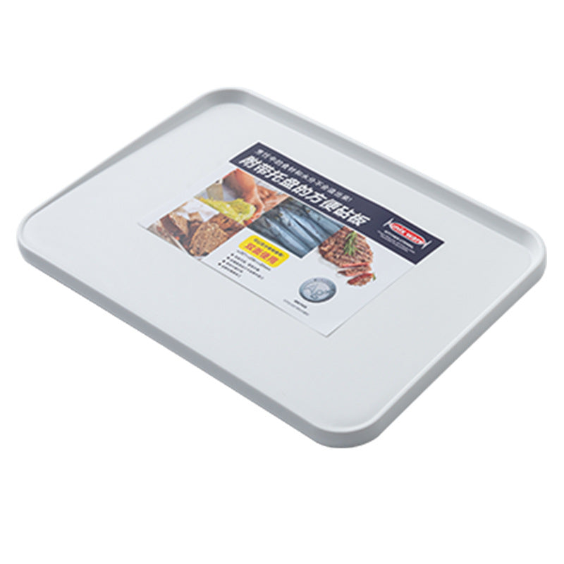 Double Sided Plastic Cutting Board Kitchen Fruit Use