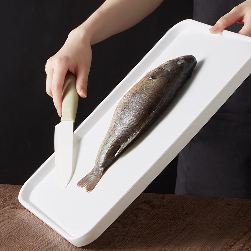 Double Sided Plastic Cutting Board Kitchen Fruit Use