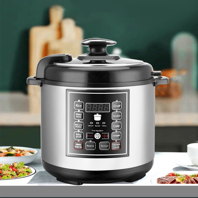 5L Multi Function Smart Pressure Rice Cooker With Timer Household