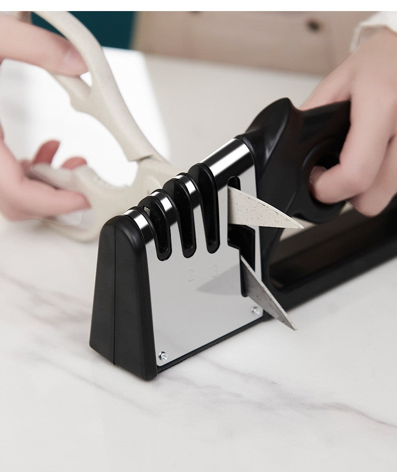 4 In 1 Kitchen Knife Sharpener Fixed Angle Tool